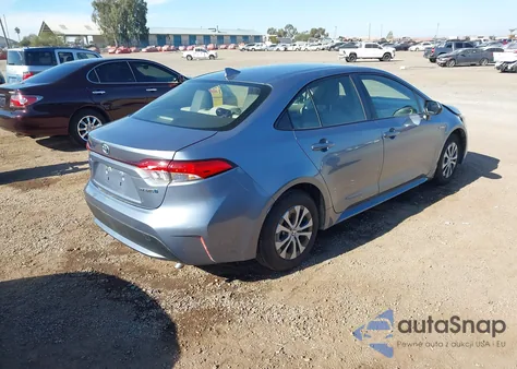 2020 Toyota Corolla Hybrid Le из США, поврежденный, VIN JTDEBRBE7LJ003649